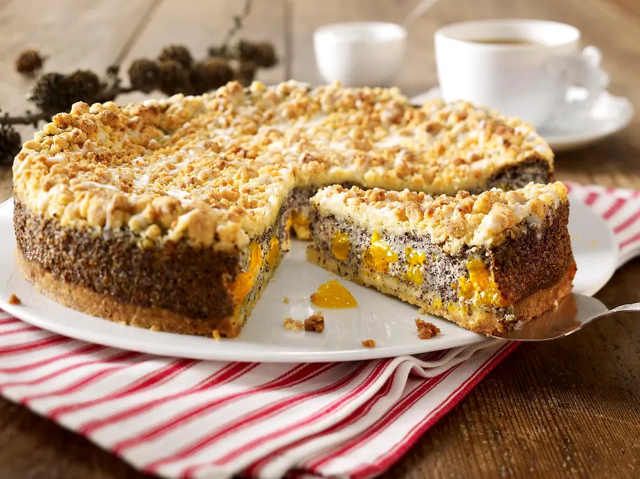 Mandarinen-Mohn-Kuchen Rezept Mandarinen-Mohn-Kuchen Rezept
