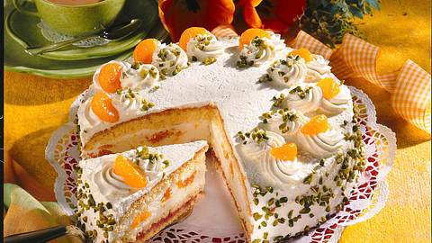 Mandarinen-Sahne-Torte Rezept - Foto: Maass