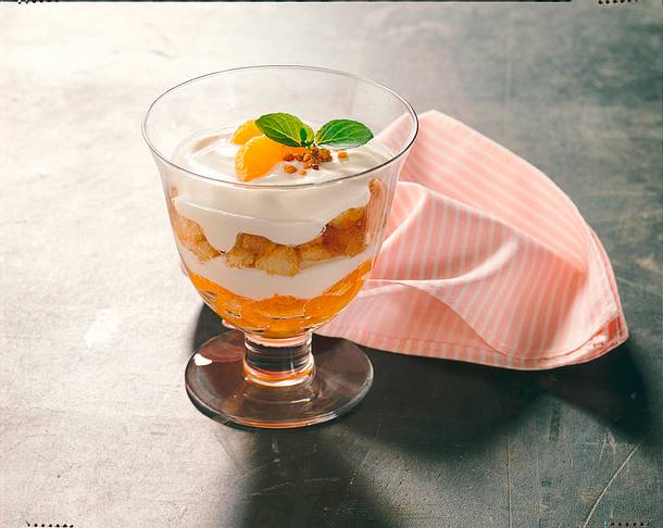 Mandarinen-Schichtspeise Rezept Mandarinen-Schichtspeise Rezept