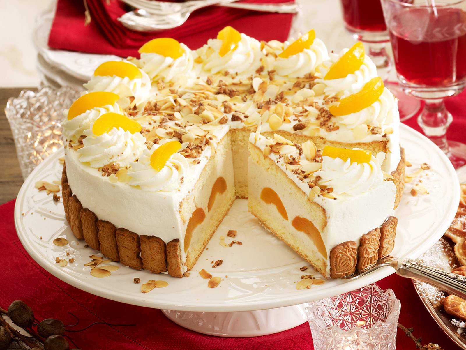 Mandel-Spekulatius-Torte Rezept | LECKER