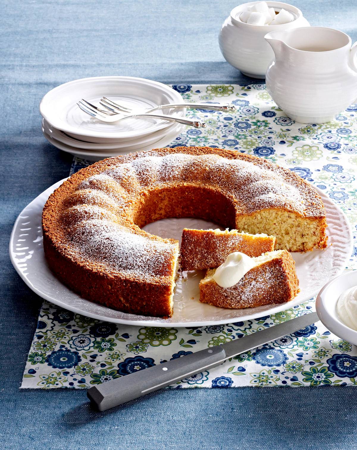 Mandel-Zitronen-Kuchen Rezept