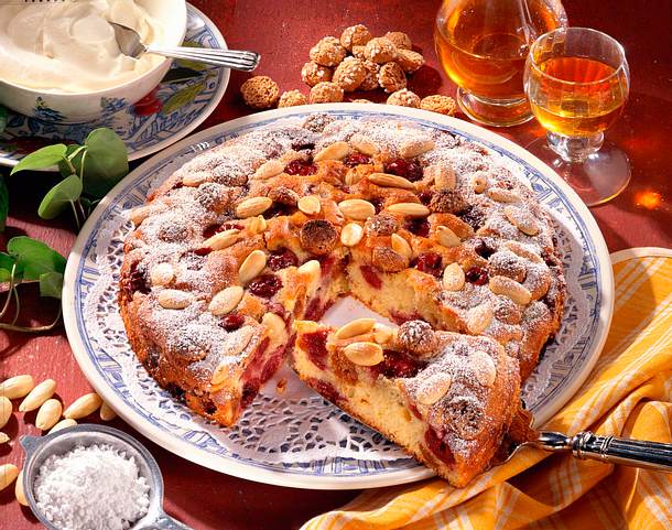 Mandelkirschkuchen Rezept Mandelkirschkuchen Rezept
