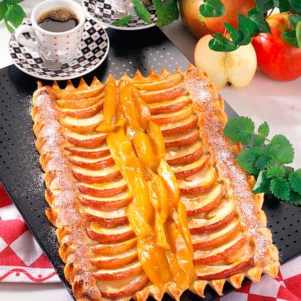 Mango-Apfel-Tarte Rezept Mango-Apfel-Tarte Rezept