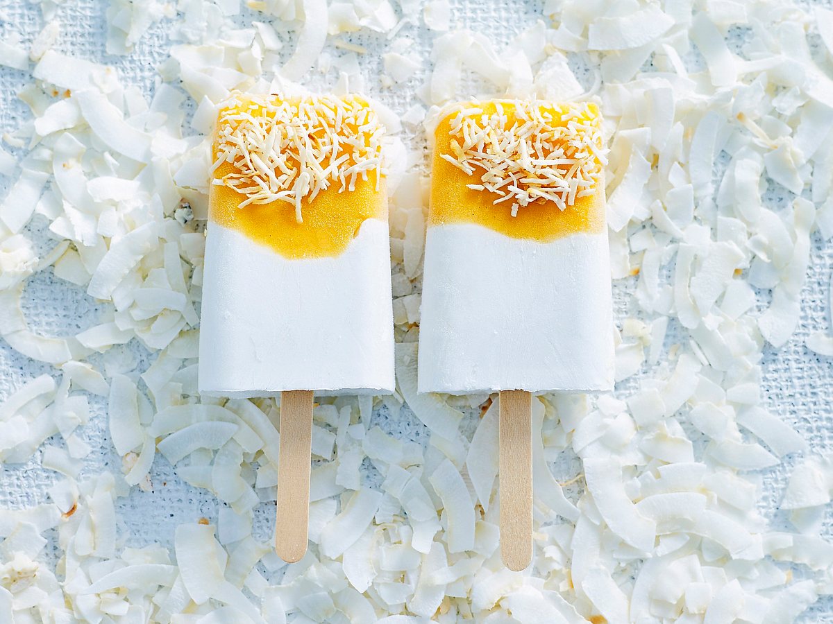 Mango-Colada-Eis Rezept