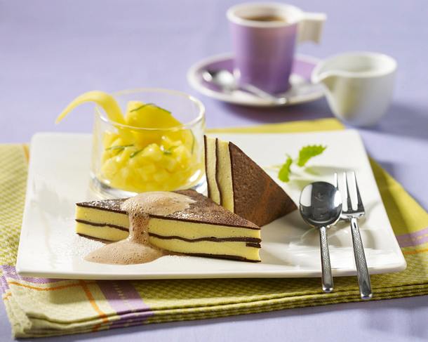 Mango-Crêpes-Schnitten Rezept