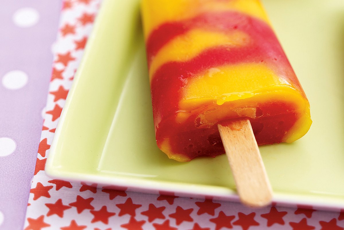 Mango-Erdbeer-Eis Rezept