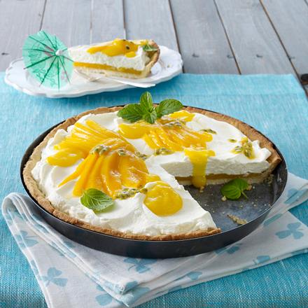 Mango-Maracuja-Tarte Rezept Mango-Maracuja-Tarte Rezept