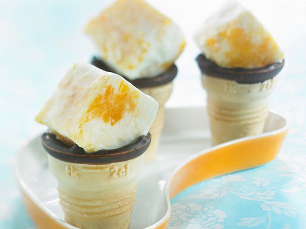 Mango-Quarkeis Rezept