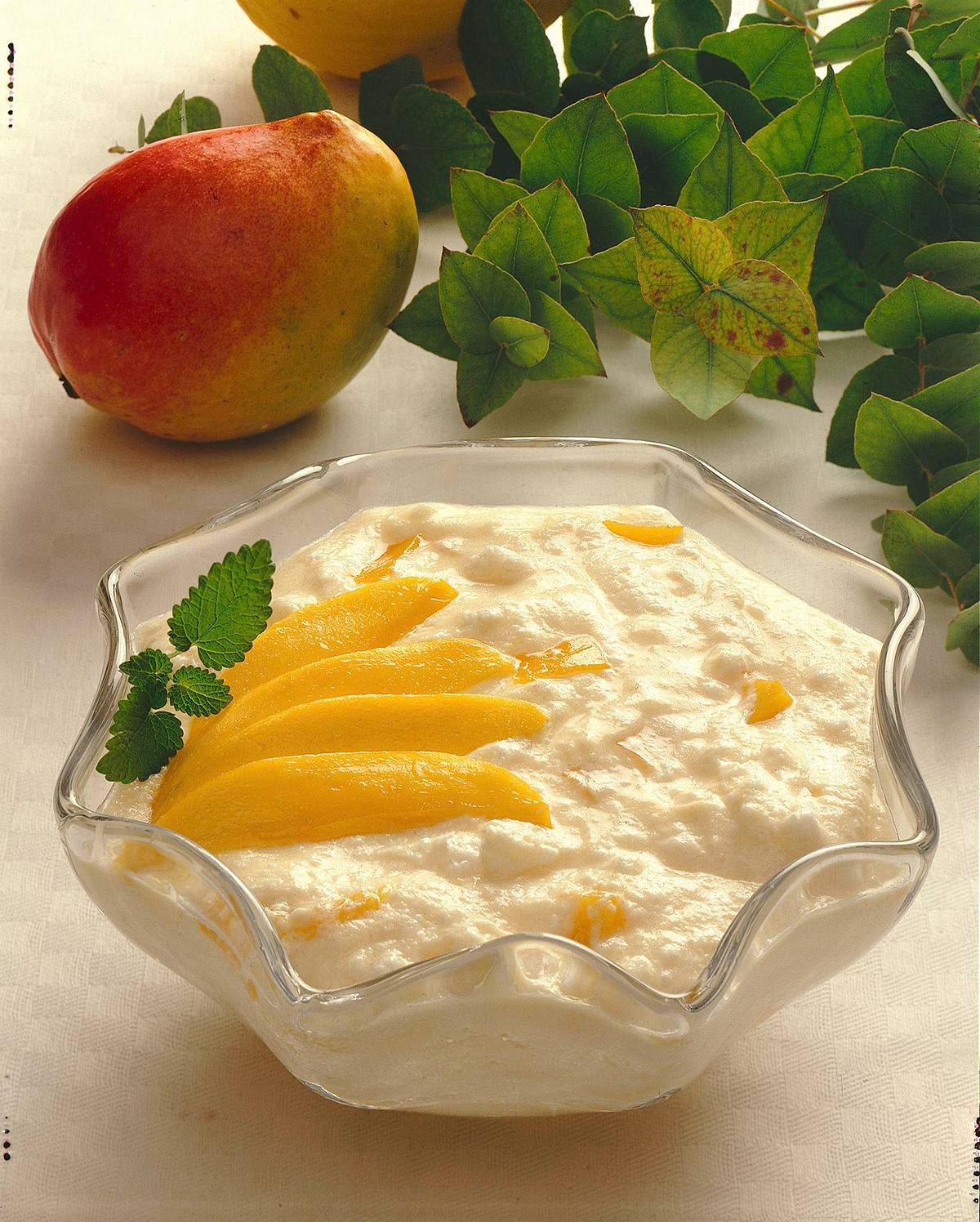 Mango-Quarkspeise Rezept