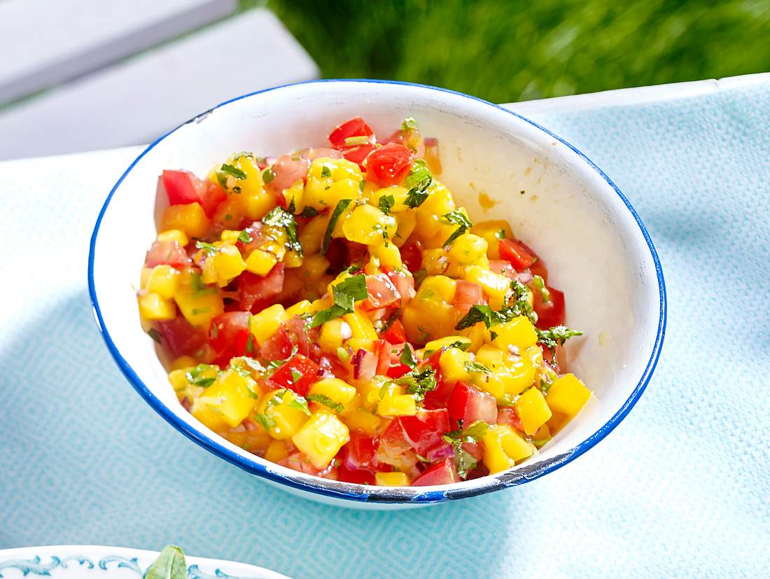 Mango-Salsa Rezept Mango-Salsa Rezept