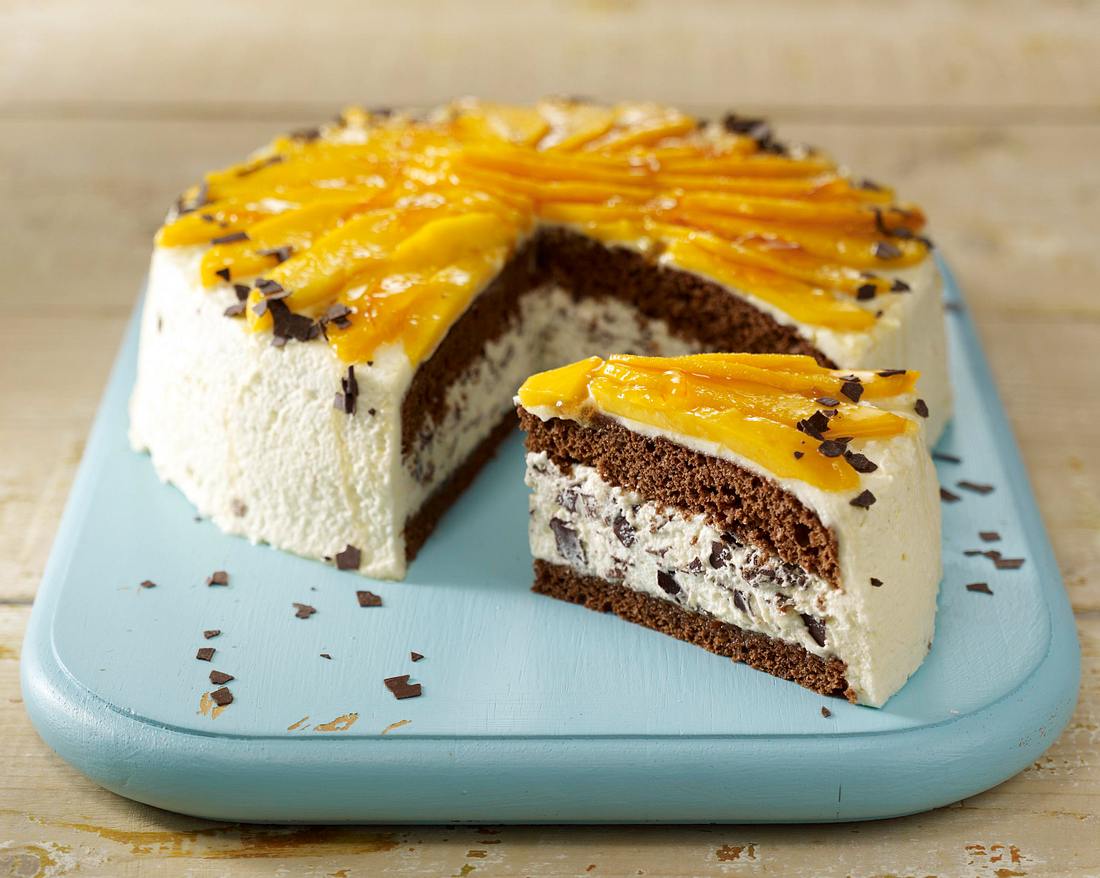 Mango-Schokoladen-Torte Rezept | LECKER