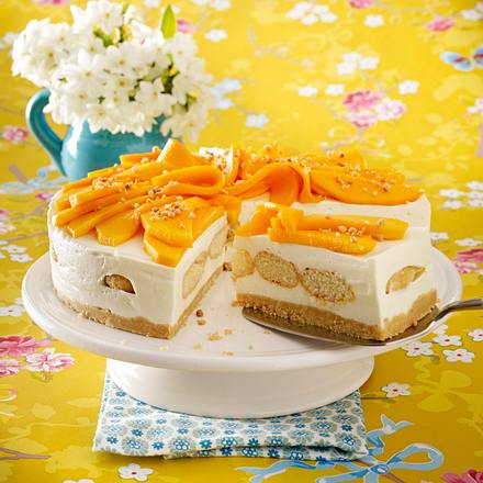 Mango-Tiramisu-Torte Rezept