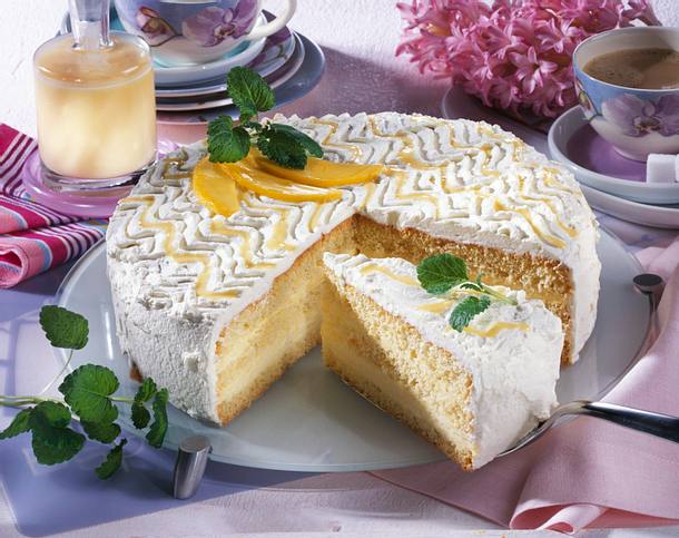Mango-Torte Rezept Mango-Torte Rezept
