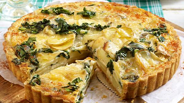 Mangold-Kartoffel-Quiche Rezept - Foto: House of Food / Bauer Food Experts KG