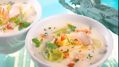 Manhattan Clam Chowder Rezept - Foto: LECKER @ Bauer Media Group