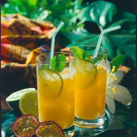 Maracuja-Drink mit Muskat Rezept