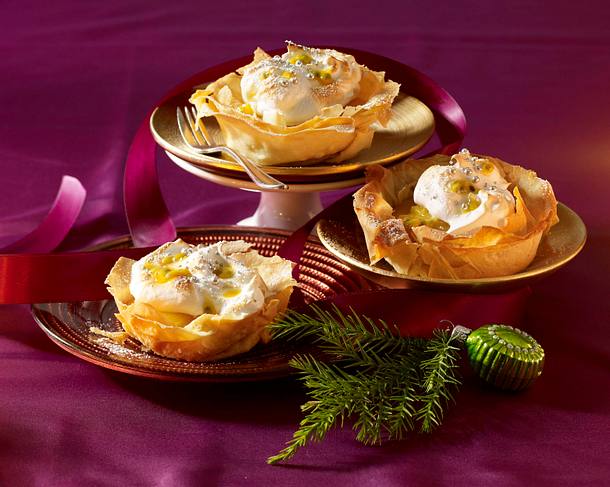 Maracuja-Tarteletts Rezept Maracuja-Tarteletts Rezept