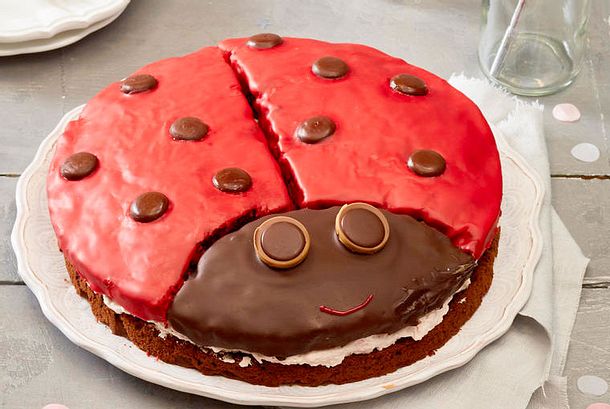 Marienkäfer-Kuchen Rezept