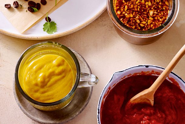 Honig-Senf-Soße Rezept Honig-Senf-Soße Rezept