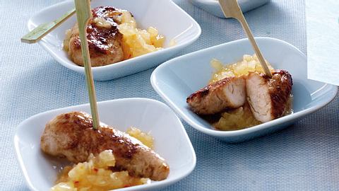 Marinierte Hähncheninnenfilets mit Ananas-Salsa Rezept - Foto: House of Food / Bauer Food Experts KG