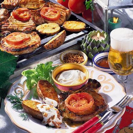 Marinierte Koteletts Rezept Marinierte Koteletts Rezept