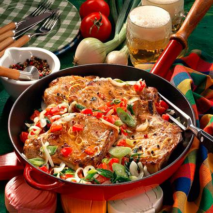 Marinierte Schweinekoteletts Rezept