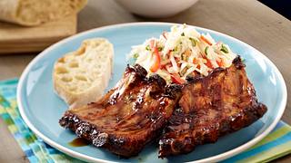 Marinierte Spareribs mit Krautsalat Rezept - Foto: House of Food / Bauer Food Experts KG