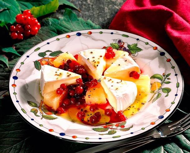 Marinierter Camembert Rezept Marinierter Camembert Rezept