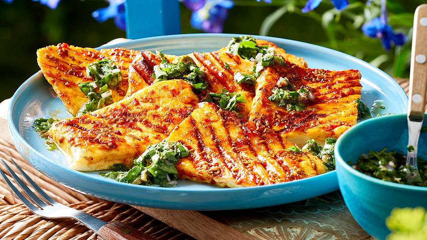 Marinierter Tandoori Halloumi Rezept - Foto: House of Food / Bauer Food Experts KG