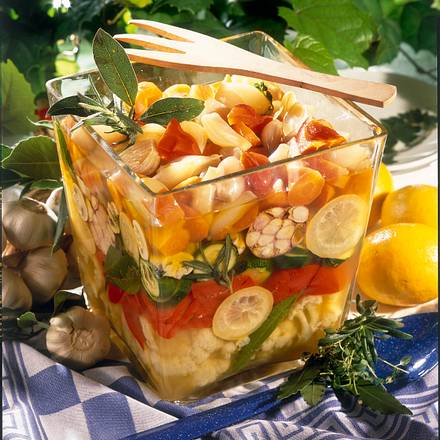 Mariniertes Gemüse Rezept Mariniertes Gemüse Rezept