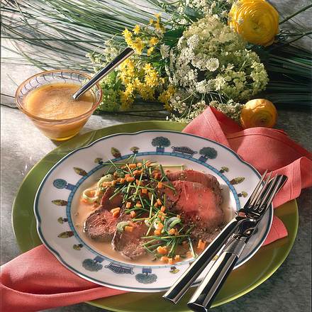 Mariniertes Roastbeef Rezept Mariniertes Roastbeef Rezept
