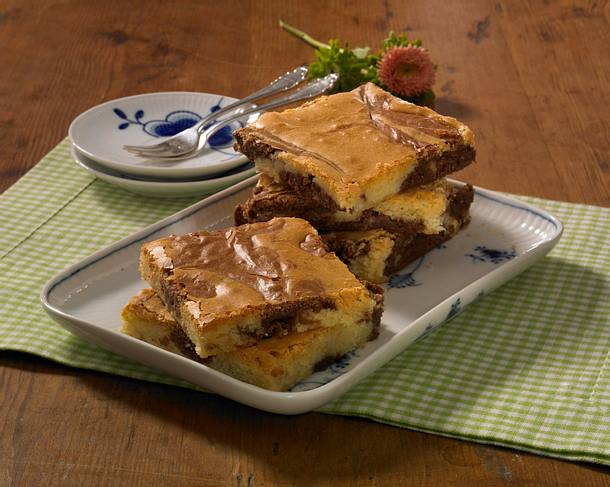 Marmor-Brownies Rezept Marmor-Brownies Rezept