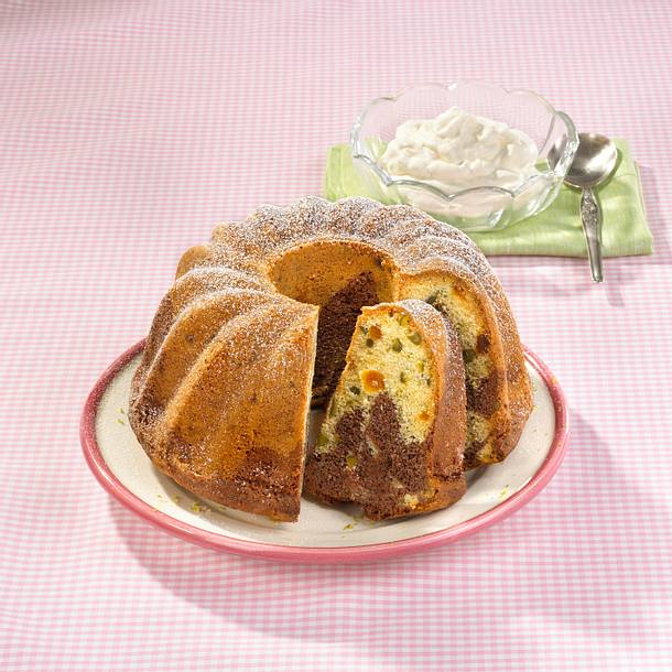 Marmor-Früchtekuchen Rezept Marmor-Früchtekuchen Rezept
