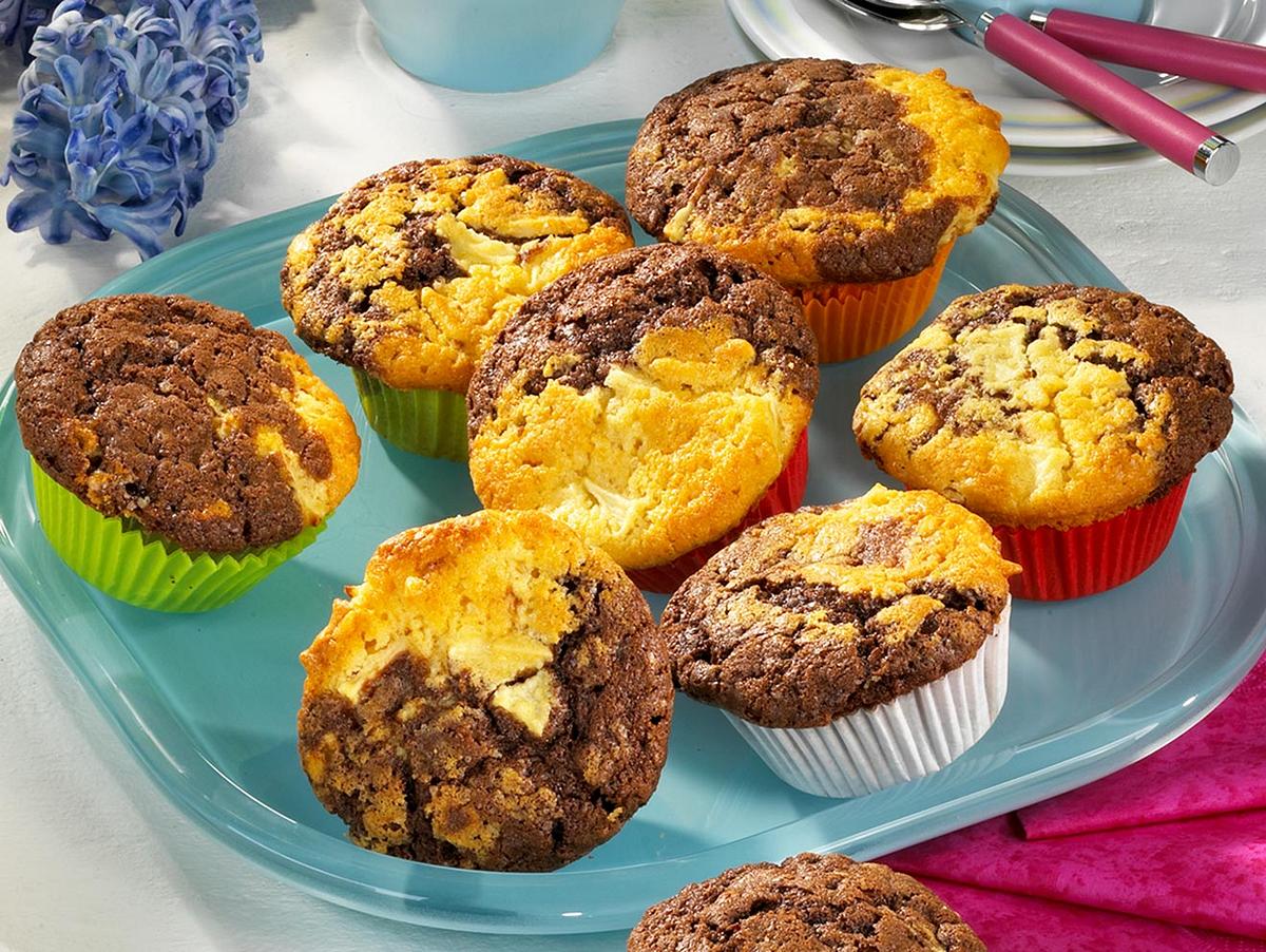 Marmor-Muffins Rezept