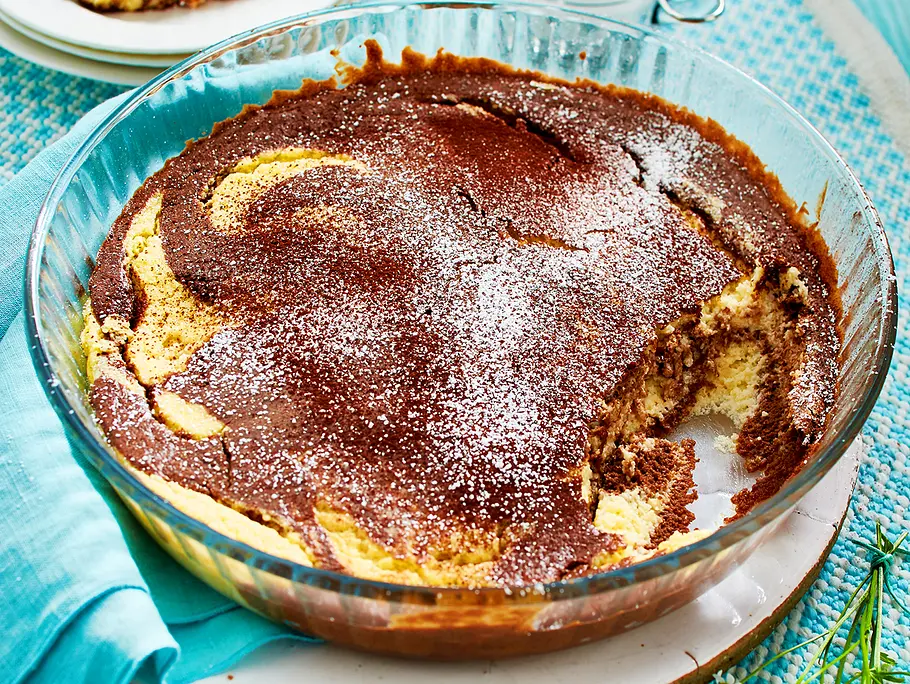 Marmoriertes Grieß-Soufflé Rezept Marmoriertes Grieß-Soufflé Rezept