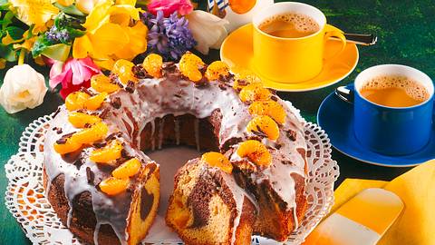 Marmorkuchen mit Mandarinen Rezept - Foto: Horn