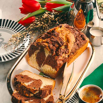 Marmorkuchen mit Mandeln (Diabetiker) Rezept