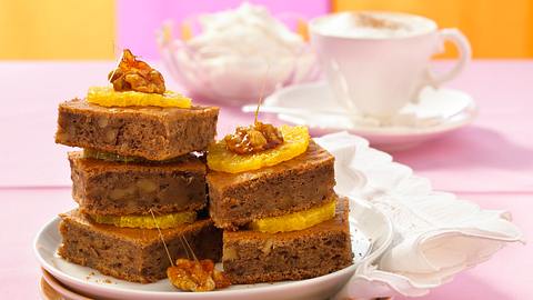 Marroni-Blechkuchen mit Walnüssen Rezept - Foto: Först, Thomas