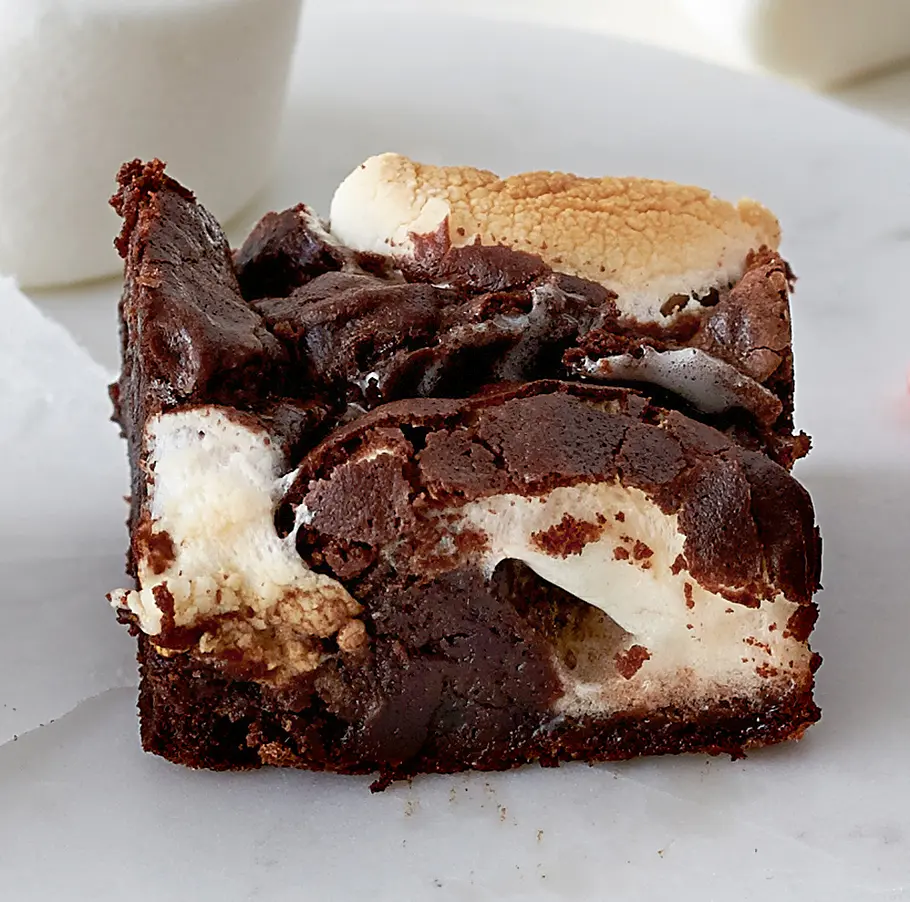 Marshmallow-Brownie Rezept Marshmallow-Brownie Rezept