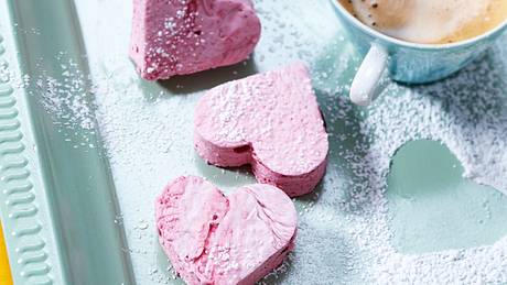 Marshmallow-Herzen Rezept - Foto: House of Food / Bauer Food Experts KG