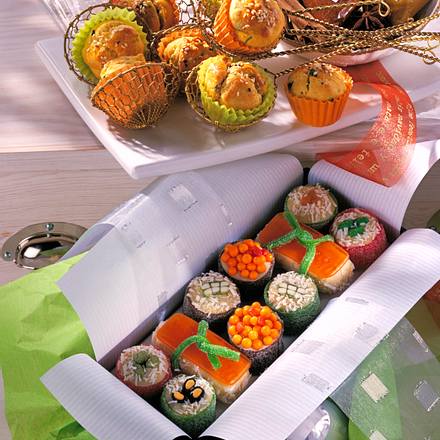 Marzipan-Sushi Rezept Marzipan-Sushi Rezept