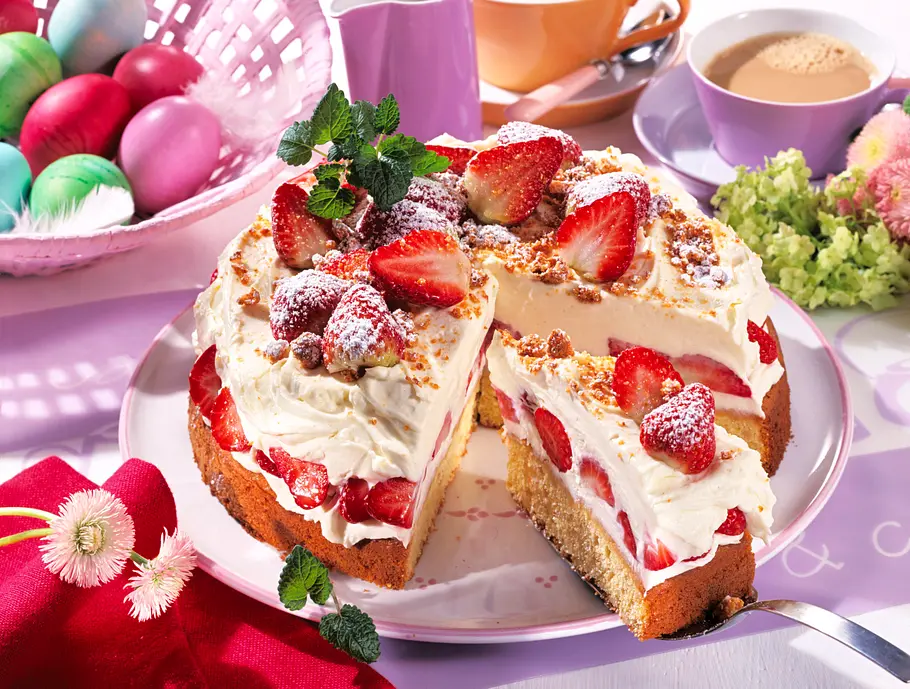 Mascarpone-Erdbeer-Torte Rezept Mascarpone-Erdbeer-Torte Rezept