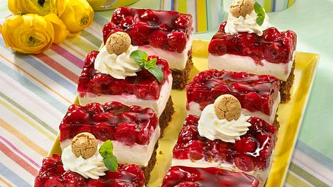 Mascarpone-Kirsch-Schnitten Rezept - Foto: House of Food / Bauer Food Experts KG