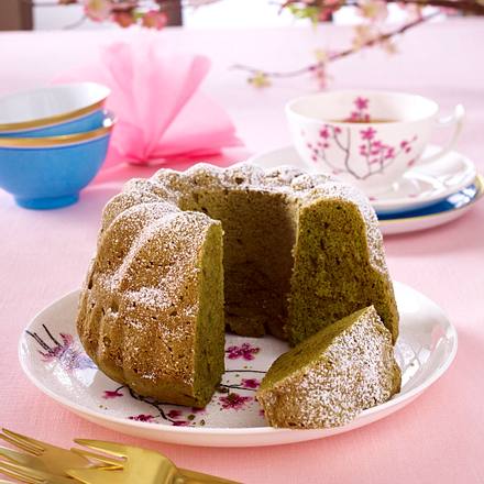 Matcha-Gugelhupf Rezept