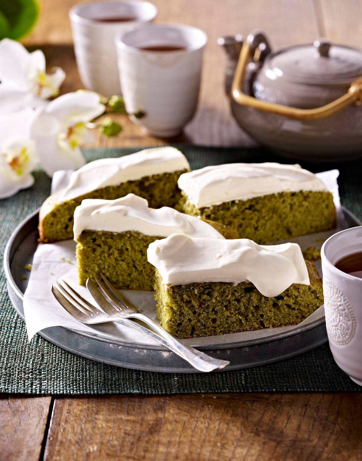 Matcha-Tee-Kuchen Rezept