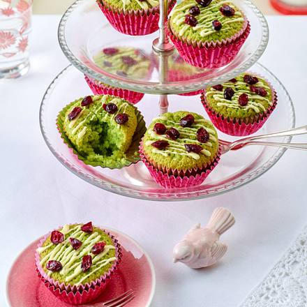 Matcha-Tee-Muffins Rezept Matcha-Tee-Muffins Rezept