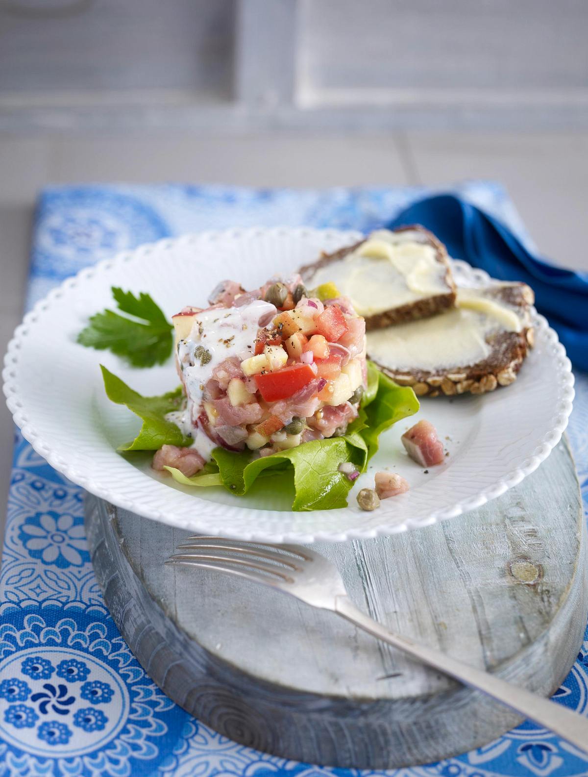 Matjes-Tatar mit Joghurtsoße Rezept