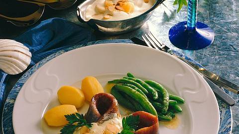Matjesfilets mit Currysahne Rezept - Foto: House of Food / Bauer Food Experts KG