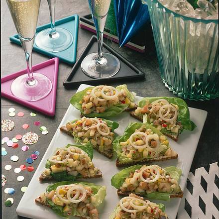 Matjestatar-Ecken Rezept Matjestatar-Ecken Rezept