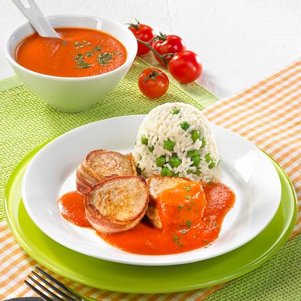 Medaillons in Tomatensoße Rezept